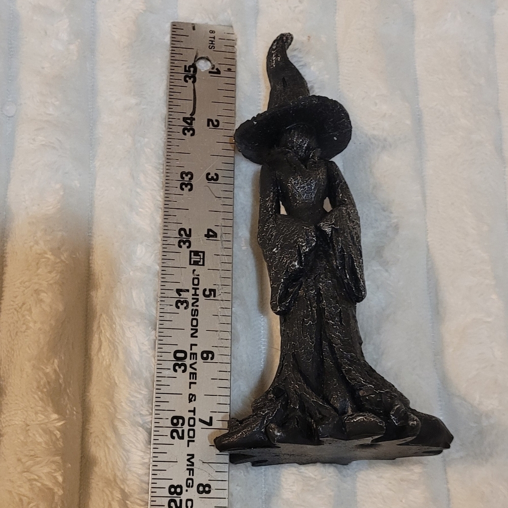 Enchanting Mystical Black Forest Tree Witch Figurine 7.5" - Picture 12 of 12